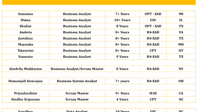 Business Analyst Jobs Hotlist Data Analyst, Scrum Master, Java Developer, QA, UI-Quick-hire-now