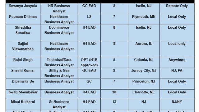 Java Jobs Hotlist Healthcare Business Analyst, Sr Scrum Master, Dot Net Developer-Quick-hire-now