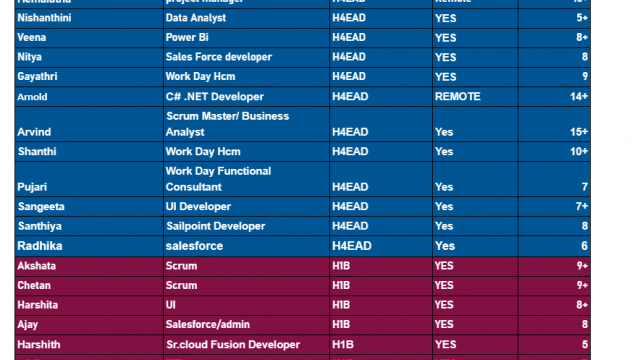 Sales Force Jobs Hotlist project manager, UI Developer, SailPoint Developer, IOS Developer, JAVA Developer-Quick-hire-now