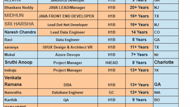 Salesforce Jobs Hotlist, Java, UI, Data Engineer, Project Manager, QA, Network Engineer-Quick-hire-now