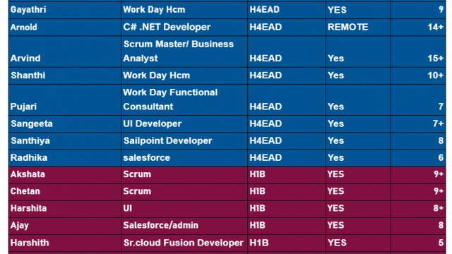 salesforce Jobs Hotlist UI, project manager, C# .NET Developer, SAP ABAP, SQL Server DBA, .Net Lead, IOS Developer-Quick-hire-now