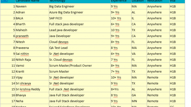 UI Jobs Hotlist, SAP FICO, QA Test Lead, Sr .Net developer, IOS Developer, Java Full Stack developer-Quick-hire-now