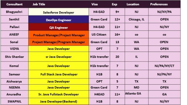 QA Engineer Jobs Hotlist, DevOps Engineer, Salesforce Developer, Java Developer-Quick-hire-now